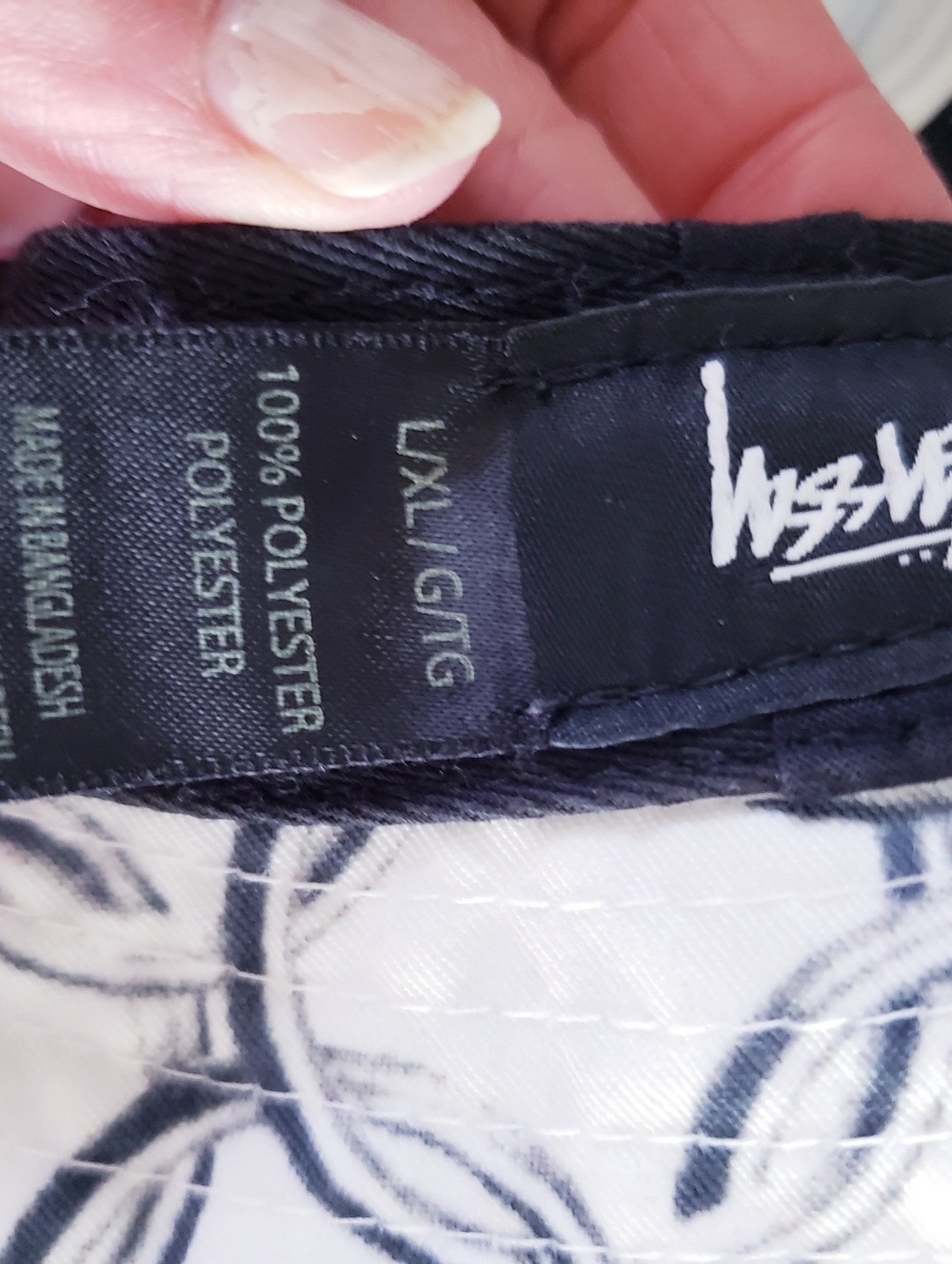 STUSSY Chain Link Unisex Bucket Hat - L /XL - Picture 3 of 12